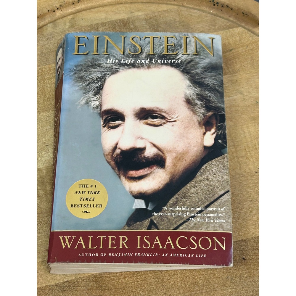 Simon & Schuster Book Albert‎ Einstein His Life and Universe Biography Isaacson
